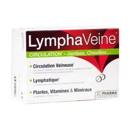3 chênes lymphaveine 60 comprimés