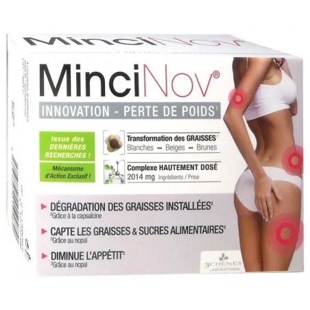 3 CHENES MINCINOV 60 GELULES
