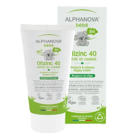 ALPHANOVA ERYZINC CREME DE CHANGE BEBE 75g