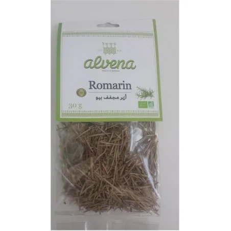 Alvena PLANTE EROMATIQUE MEDICINALE ROMARIN sachet 30 g