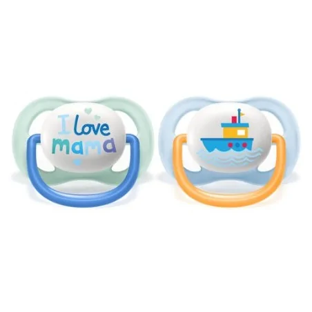 AVENT Sucette Ultra Air Happy 0-6 Mois SCF080/01