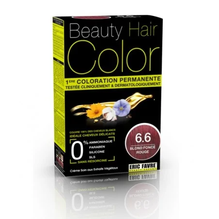 BEAUTY HAIR COLOR Blond Foncé Rouge 6.6 – 160ml