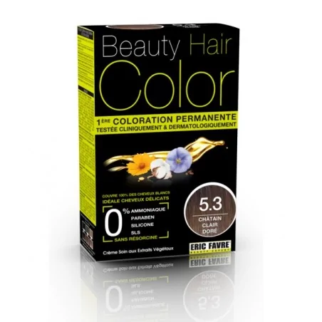 BEAUTY HAIR COLOR Châtain Clair Doré 5.3 – 160ml