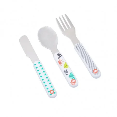 BÉBÉ CONFORT 3 COUVERTS EN METAL – JUNGLE VIBES 8297