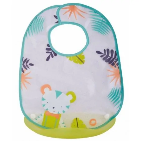 BÉBÉ CONFORT BAVOIR TEXTILE AVEC RAMASSE-MIETTES – JUNGLE VIBES