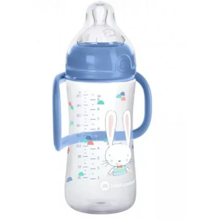 BÉBÉ CONFORT BIBERON PP EMOTION AVEC POIGNEES 270 ML – BLEU 8112
