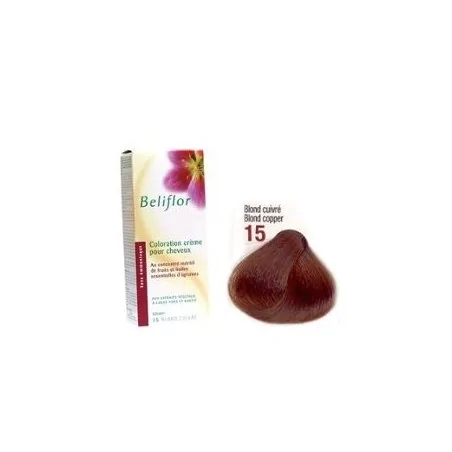 Beliflor UNIDOSE N° 15 BLOND CUIVRE 120ml