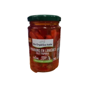 BIO ORGANICA POIVRONS TRANCHÉS À L'HUILE DEMETER 280G