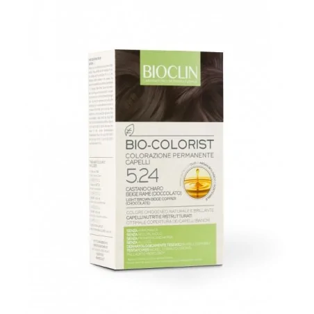 BIOCLIN BIO COLORIST 5.24 chatin claire beige cuivre