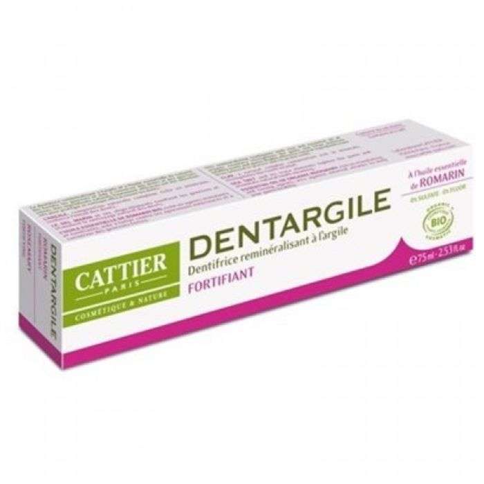 CATTIER DENTARGILE A L’HUILE ESSENTIELLE DE ROMARIN 75 ML