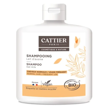 cattier SHAMPOOING AU lait d’avoine 250 ml