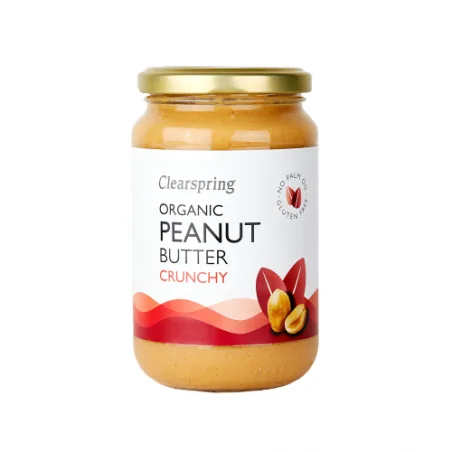 CLEARSPRING BEURRE DE CACAHUETTES CRUNCHY 350G