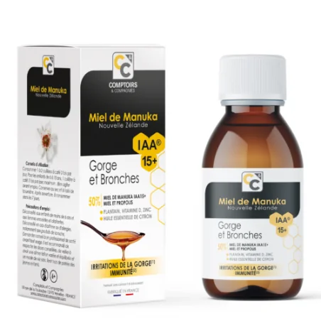 Comptoirs & Compagnie SOLUTION BUVABLE GORGE ET BRONCHES 100ML