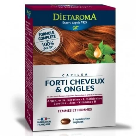 Dietaroma Capilea Forti – Cheveux et ongles 60 capsules