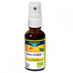DIETAROMA SPRAY GORGE BIO A LA PROPOLIS ET AUX HUILES ESSENTIELLES