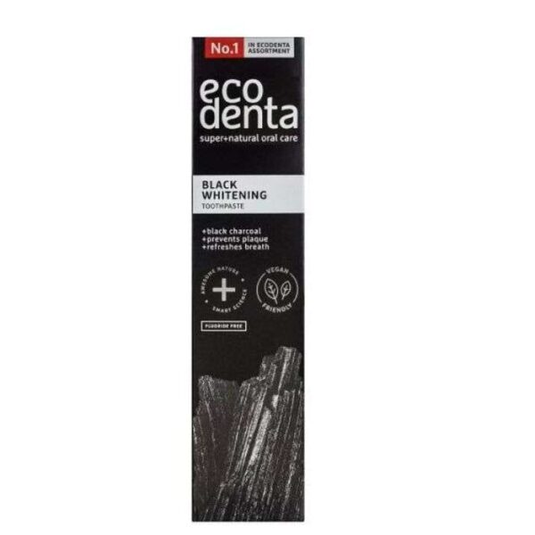 ECODENTA DENTIFRICE BLANCHISSANT AU CHARBON ACTIF 100 ML