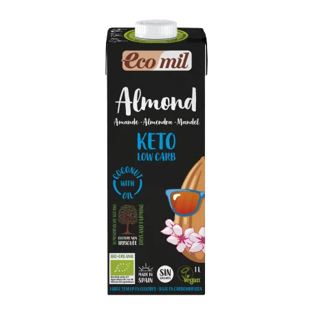 ECOMIL BOISSON D’AMANDE KETO 1L