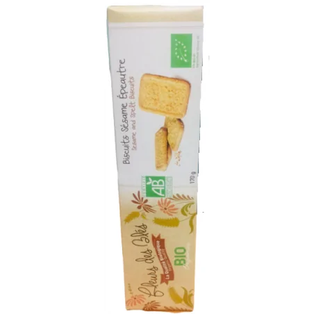 FLEURS DES BLES BISCUITS SESAME EPEAUTRE 170G