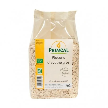 Primeal Flocons d’avoine gros 500g
