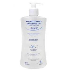 Gilbert Eau Nettoyante Douceur 3en1 Bebe 400ml