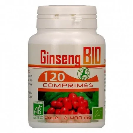 GPH DIFFUSION GINSENG BIO 120 comprimés