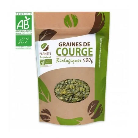 GPH Diffusion GRAINES DE COURGE BIO – 500G