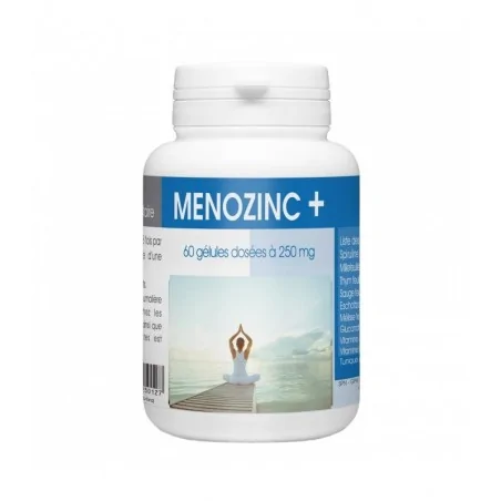 GPH Diffusion MENOZINC + 250MG – 60 GÉLULES