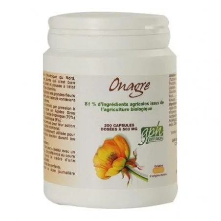 GPH DIFFUSION ONAGRE Bio 200 Capsules