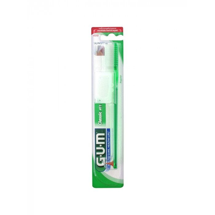 GUM BROSSE A DENTS CLASSIQUE SOUPLE REF 411