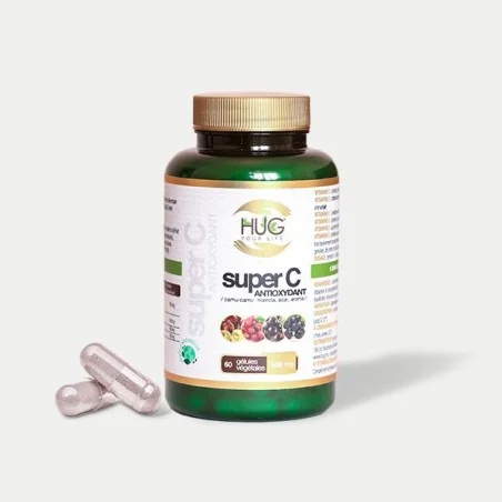 HUG SUPER C ANTI OXYDANT BOITE 60 CAPSULES