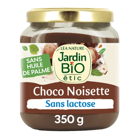 JARDIN BIO PATE A TARTINER CHOCOLAT NOISETTE SG 350G