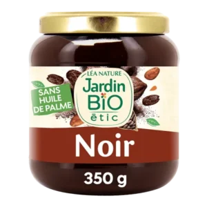 JARDIN BIO PATE A TARTINER NOIR FORTE EN CACAO 350G