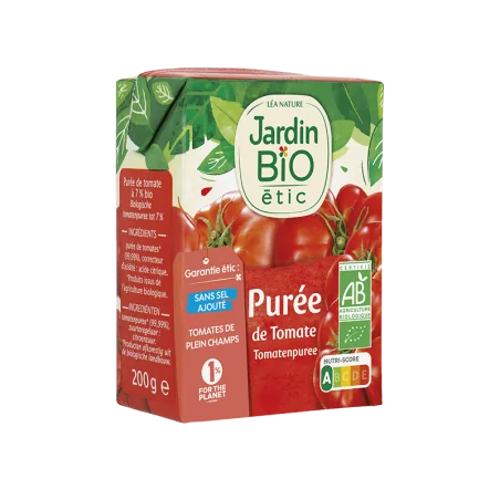 JARDIN BIO PUREE DE TOMATE 200G
