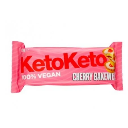 Keto Keto Barre cerise et amandes 50g – Vegan