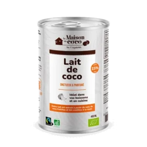 La Maison du Coco Lait de Coco 15% 400Ml
