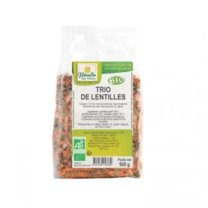 Moulin des Moines TRIO DE LENTILLES 500 G