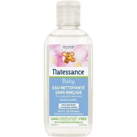 Natessance Bebe Eau Nettoyante 100Ml