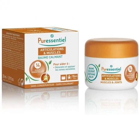 Puressentiel Baume calmant articulations & muscles 14 HE – 30 ml