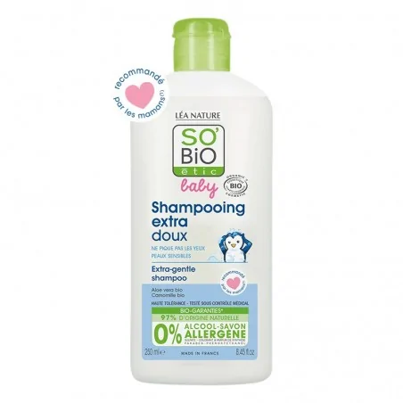SO BiO Baby SHAMPOOING EXTRA-DOUX – 250ML