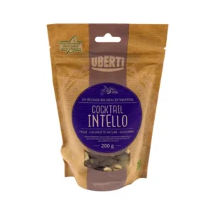 Uberti COCKTAIL INTELLO (figues,mûres blanches, baies de goji,gingembre confit,cacahuetes,graines de courge) 200G