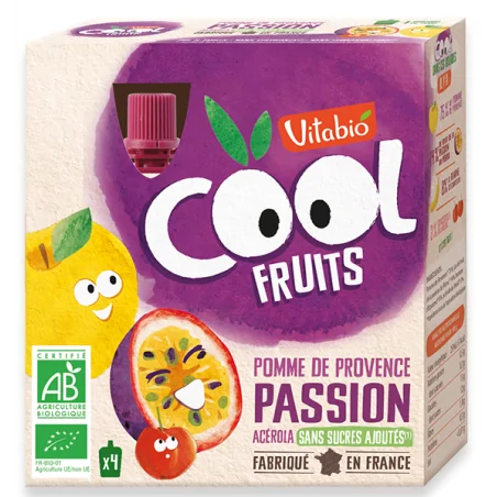VITABIO POMME PASSION 4x90G