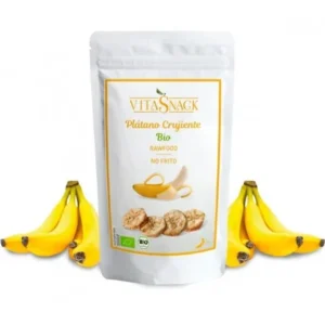 Vitasnack Banane croquante bio sans gluten, sel ni sucre