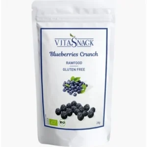 Vitasnack Croustillant myrtille eco sans gluten, sel ni sucre