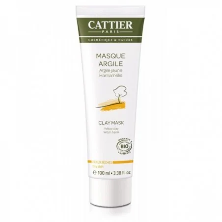 Cattier MASQUE A L’ARGILE JAUNE 100ml