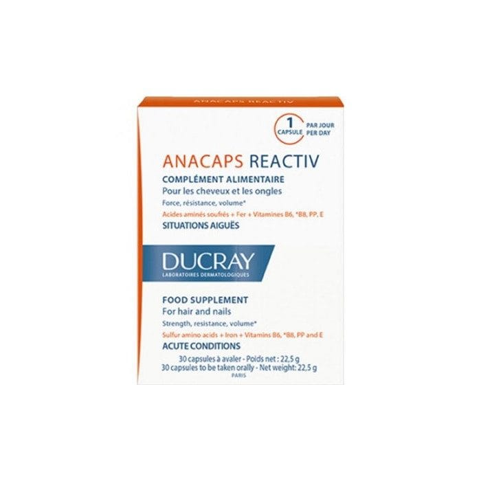 DUCRAY ANACAPS REACTIV 30 CAPSULES