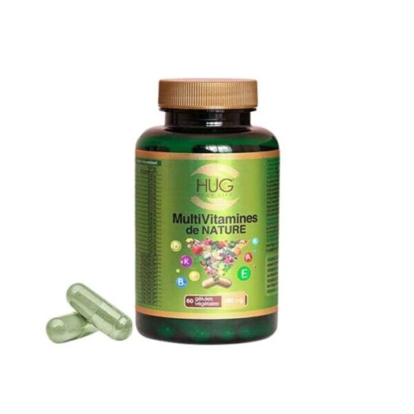 HUG MULTIVITAMINES DE NATURE 60 GELULES