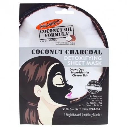 Palmer’s MASQUE DETOX HUILE COCO & CHARBON 18ML