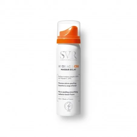 SVR HYDRACID C 50 MASQUE ÉCLAT 50 ML MOUSSE MICRO-PEELING LISSANTE & COUP D’ÉCLAT