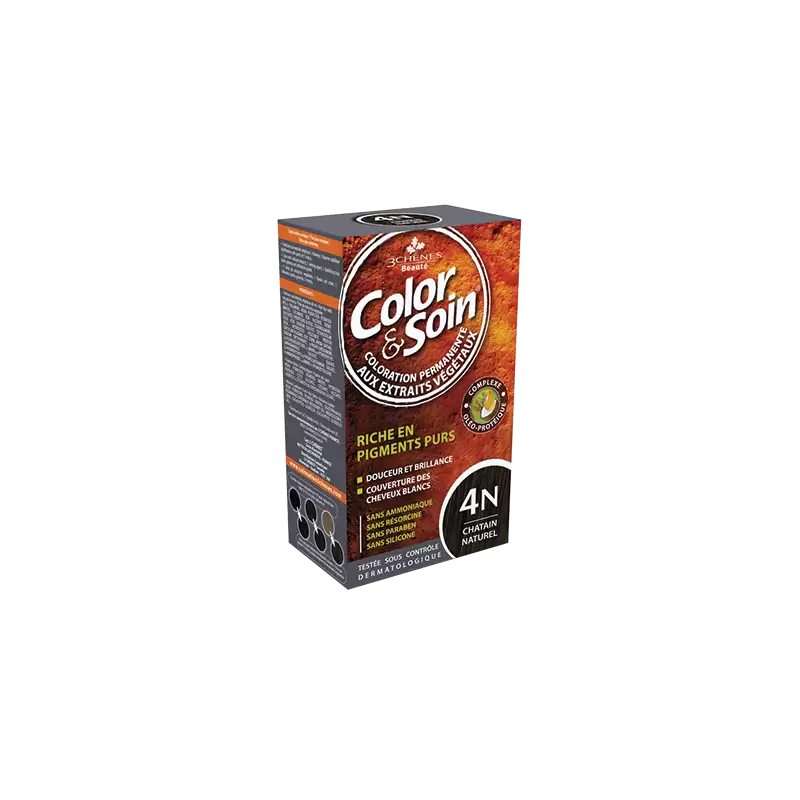 3 chenes color soin chatin naturel 4n