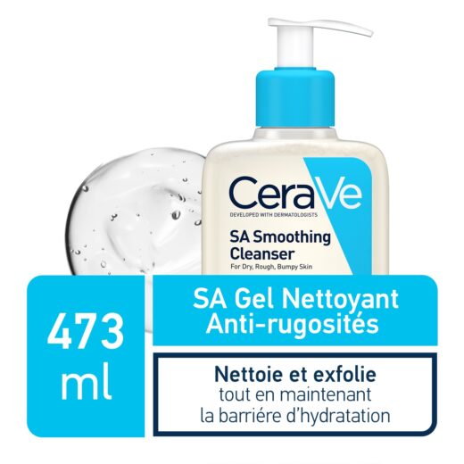 CeraVe SA Gel Nettoyant Anti Rugosites 473ml 1 520x520 1